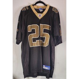 New Orleans Saints Reggie Bush #25 Reebok NFL Football Jersey Large L